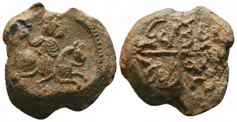 BYZANTINE LEAD SEALS. PB. (Circa 11th-12th centuries). 

Condition: Very Fine

W...