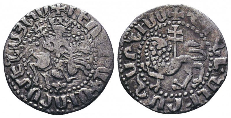 Armenian Kingdom, Cilician Armenia. Levon II AR Tram. 

Condition: Very Fine

We...