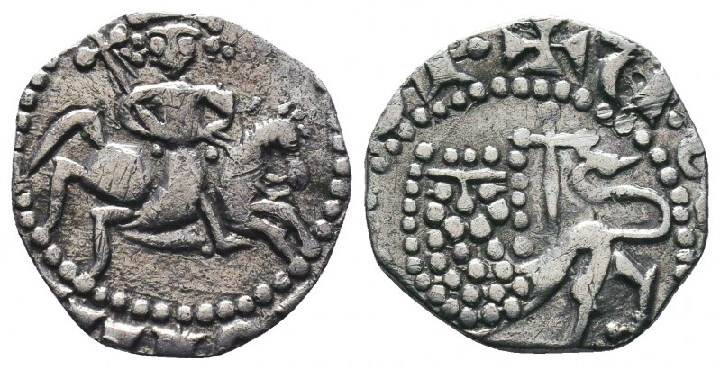 Armenian Kingdom, Cilician Armenia. Levon II AR Half Tram. 

Condition: Very Fin...