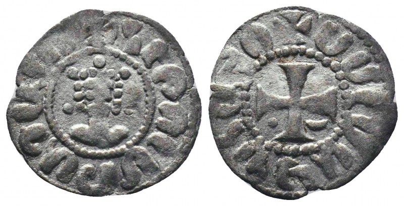 Armenian Kingdom, Cilician Armenia. AR Obol

Condition: Very Fine

Weight:0.46 g...