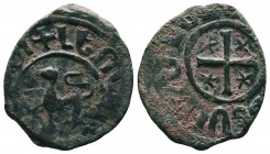 Cilician Kingdom, time of the Crusades. King Levon II, 1270-1289 AD. Copper kardez,

Condition: Very Fine

Weight:3.81 gr
Diameter: 24 mm