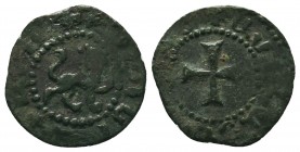 Armenian Kingdom, Cilician Armenia. Ae, Levon V, 1374-1375 AD. Copper pogh.

Condition: Very Fine

Weight:0.64 gr
Diameter: 15 mm