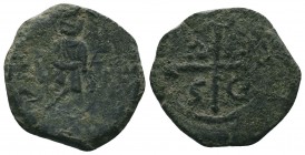 Crusaders, Antioch. Tancred (Regent, 1101-03, 1104-12). Æ Follis

Condition: Very Fine

Weight:4.63 gr
Diameter: 24 mm