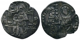 ITALY, Venice, 1343-1354 AD. AR Grosso 

Condition: Very Fine

Weight:1.66 gr
Diameter: 21 mm