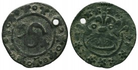 Medieval Token , Ae

Condition: Very Fine

Weight:1.27 gr
Diameter: 20 mm