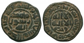 Umayyad.Anonymus fals.

Condition: Very Fine

Weight:3.52 gr
Diameter: 20 mm