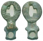 Ancient Roman, c. 4th-5th century AD. Key Locker

Condition: Very Fine

Weight:10.43 gr
Diameter: 40 mm