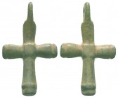 Byzantine Cross Pendant,

Condition: Very Fine

Weight:4.82 gr
Diameter: 32 mm