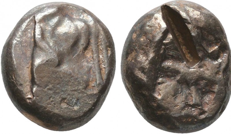 LYCIA, Phaselis. Circa 530-500 BC. AR Stater. Prow of galley right, terminating ...