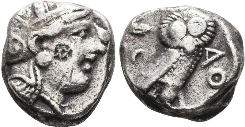 Attica. Athens. c. 490 BC. Tetradrachm,
Condition: Very Fine

Weight: 16.66 gr
D...