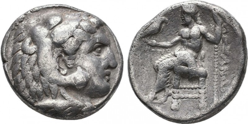 Kings of Macedon. Alexander III (336-323 BC). AR Tetradrachm, Posthumus Issue
Co...