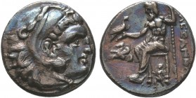 Kings of Macedon. Alexander III (336-323 BC). AR Drachm 
Condition: Very Fine

Weight: 4.08 gr
Diameter: 16 mm