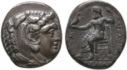 Kings of Macedon. Alexander III (336-323 BC). AR Drachm 
Condition: Very Fine

Weight: 4.18 gr
Diameter: 16 mm