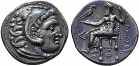 Kings of Macedon. Alexander III (336-323 BC). AR Drachm 
Condition: Very Fine

Weight: 4.26 gr
Diameter: 18 mm