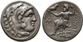 Kings of Macedon. Alexander III (336-323 BC). AR Drachm 
Condition: Very Fine

Weight: 4.00 gr
Diameter: 18 mm