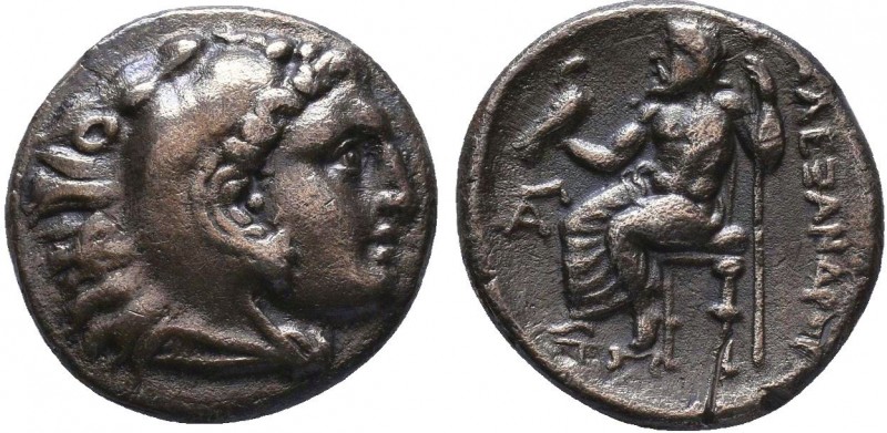 Kings of Macedon. Alexander III (336-323 BC). AR Drachm 
Condition: Very Fine

W...