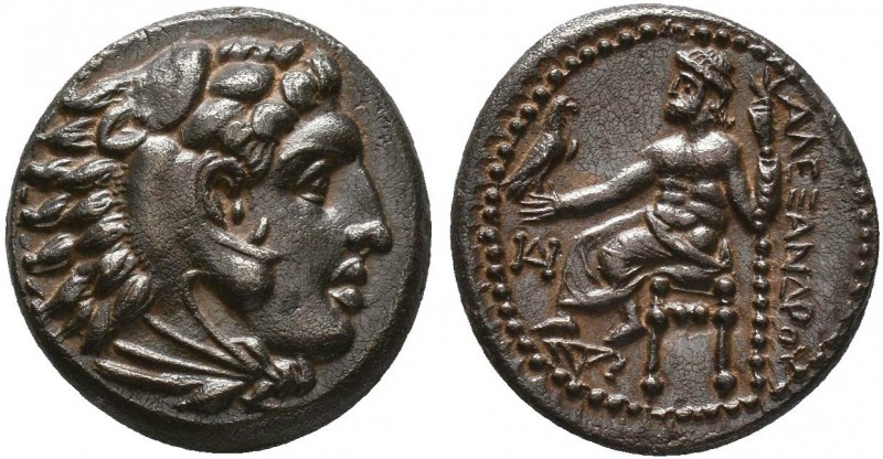 Kings of Macedon. Alexander III (336-323 BC). AR Drachm 
Condition: Very Fine

W...