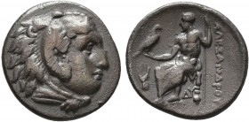 Kings of Macedon. Alexander III (336-323 BC). AR Drachm 
Condition: Very Fine

Weight: 4.12 gr
Diameter: 18 mm