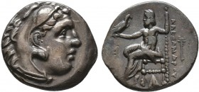 Kings of Macedon. Alexander III (336-323 BC). AR Drachm 
Condition: Very Fine

Weight: 4.18 gr
Diameter: 18 mm