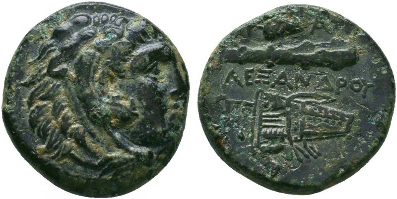 Kings of Macedon. Alexander III (336-323 BC). Ae
Condition: Very Fine

Weight: 6...