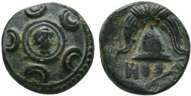 Kings of Macedon. Alexander III (336-323 BC). Ae
Condition: Very Fine

Weight: 3.42 gr
Diameter: 15 mm