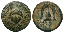 Kings of Macedon. Alexander III (336-323 BC). Ae
Condition: Very Fine

Weight: 3.71 gr
Diameter:16 mm