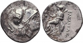 KINGS of GALATIA. Amyntas. 36-25 BC. AR Drachm RARE!
Condition: Very Fine

Weight: 3.90 gr
Diameter: 19 mm