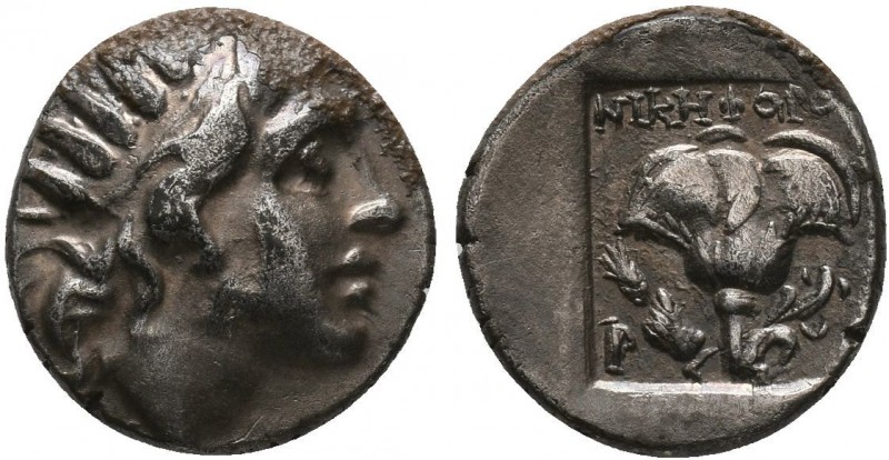 ISLANDS off CARIA, Rhodos. Rhodes . Circa 88-85 BC. Drachm 
Condition: Very Fine...