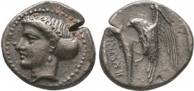 Sinope , Paphlagonia. AR Drachm (), c. 410-350 BC.
Condition: Very Fine

Weight: 5.92 gr
Diameter: 19 mm