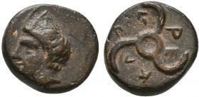 DYNASTS OF LYCIA. Perikles (Circa 380-360 BC). Ae.
Condition: Very Fine

Weight: 2.22 gr
Diameter: 13 mm