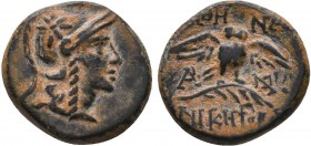 Mysia, Pergamon, c. 133-27 BC. Æ 
Condition: Very Fine

Weight: 2.70 gr
Diameter: 16 mm