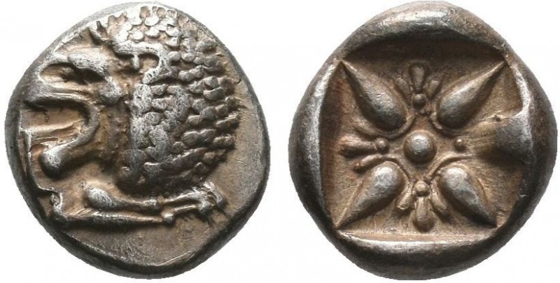 Ionia, Miletos AR Obol.Ionia, Miletos AR Obol. Late 6th-early 5th century BC.
Co...