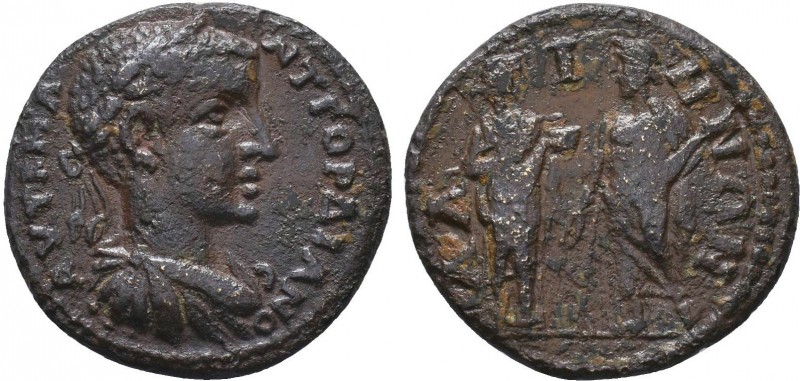 PHRYGIA. Alia.Gordian III., 238 - 244 AD.AE bronze.ΑΥΤ Κ Μ ΑΝΤ ΓΟΡΔΙΑΝΟϹ.laureat...
