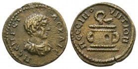 GALATIA, Pessinus. Geta. AD 209-211.AE bronze
Condition: Very Fine

Weight: 3.00 gr
Diameter: 18 mm