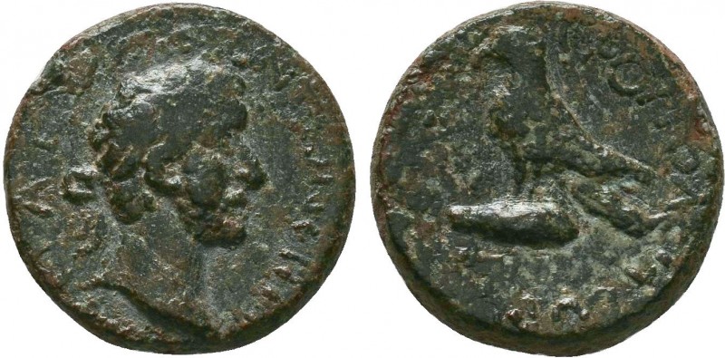 CILICIA. Hierapolis-Castabala. Antoninus Pius. 138-161 AD.[ΑΥΤ]ΟΚΡΑΤⲰΡ ΑΝΤⲰΝƐΙΝο...