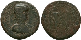 CAPPADOCIA. Tyana. Julia Domna (Augusta, 193-217). AE bronze
Condition: Very Fine

Weight: 15.80 gr
Diameter: 28 mm