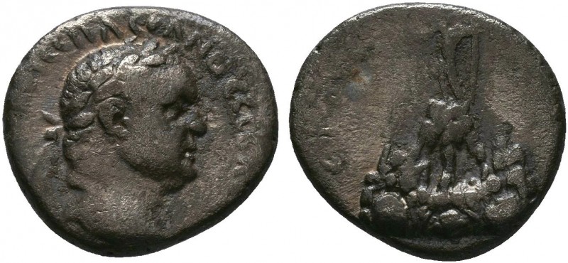 Cappadocia. Caesarea. Vespasian AD 69-79.AR drachm 
Condition: Very Fine

Weight...