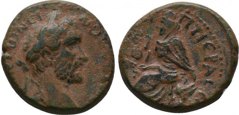 Antoninus Pius Cappadocia. Tyana 138-161 AD. ΑVΤΟΚ ΑΝΤωΝЄΙΝΟС СЄΒΑСT, laureate h...