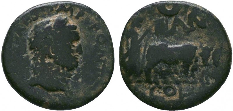 LYCAONIA. Iconium. Vespasian, 69-79.AE bonze
Condition: Very Fine

Weight: 9.90 ...