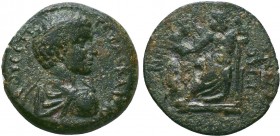 PHRYGIA. Amorium. Geta, as Caesar, 198-209.AE bronze
Condition: Very Fine

Weight: 6.13 gr
Diameter: 22 mm