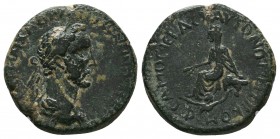 Commagene.Samosata.Antoninus Pius AD 138-161.ΑΥΤΟ ΚΑΙ ΤΙ ΑΙΛ ΑΔΡΙ ΑΝΤΩΝЄΙΝΟ[C CЄΒ ЄΥCЄ], laureate, draped and cuirassed bust right / Φ CAMOC IЄP ACY A...