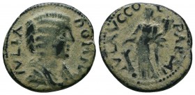 PISIDIA. Antiochia. Julia Domna , Augusta, 193-217.AE bronze
Condition: Very Fine

Weight: 5.06 gr
Diameter: 21 mm