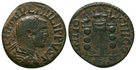 PISIDIA.. Antioch. Philip I Arab AD 244-249.AE Bronze
Condition: Very Fine

Weight: 8.47 gr
Diameter: 24 mm