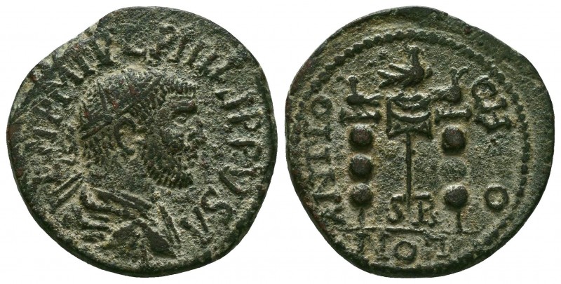 PISIDIA.. Antioch. Philip I Arab AD 244-249.AE Bronze
Condition: Very Fine

Weig...