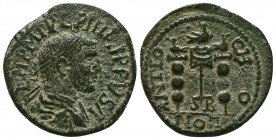 PISIDIA.. Antioch. Philip I Arab AD 244-249.AE Bronze
Condition: Very Fine

Weight: 10.70 gr
Diameter: 25 mm