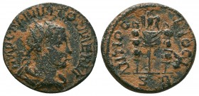 PISIDIA. Antioch. Volusian AD 251-253.AE Bronze
Condition: Very Fine

Weight: 5.05 gr
Diameter: 21 mm