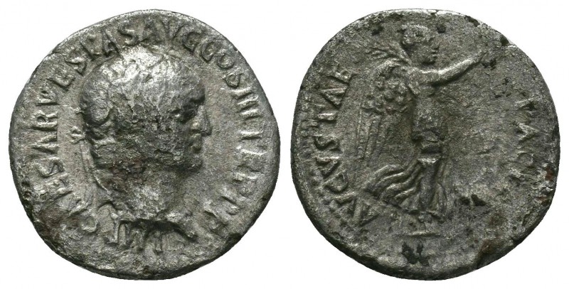 Vespasian (AD 69-79), Silver Denarius, struck AD 72-73, IMP CAES VESP AVG P M CO...