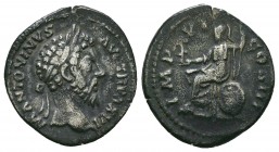 Marcus Aurelius, 161-180. Silver Denarius
Condition: Very Fine

Weight: 3.10 gr
Diameter: 19 mm