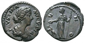 DIVA FAUSTINA II (Died 175/6). Denarius.Rome.
Condition: Extremely Fine

Weight: 3.54 gr
Diameter: 19 mm