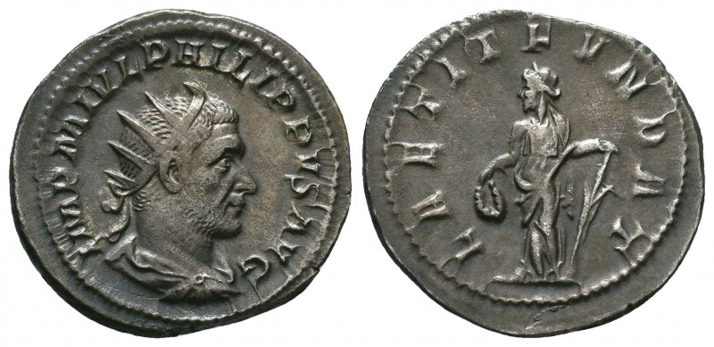 Philippus I. (244-249 AD). AR Antoninianus
Condition: Very Fine

Weight: 3.50 gr...